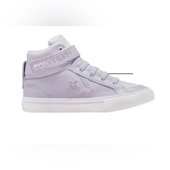 Converse Pro Blaze Strap Easy-On High PS
'Vapor Violet Glitter' Big Girls - Picture 1 of 7